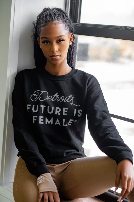 'Detroit's Future is Female’ Classic Sweatshirt