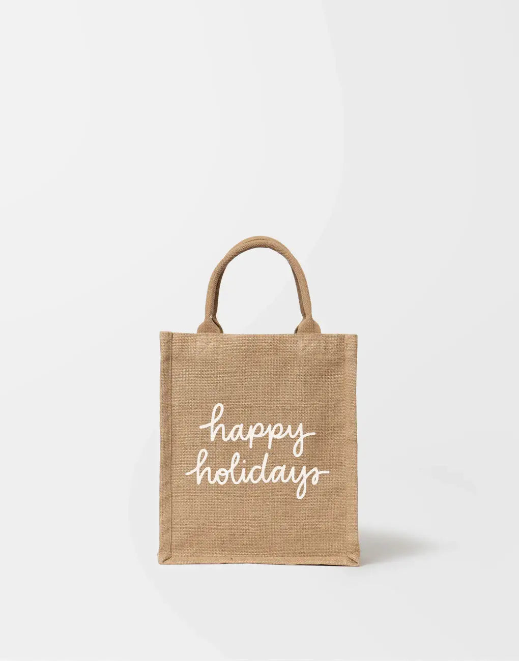 Reusable Gift Tote - Happy Holidays: Medium