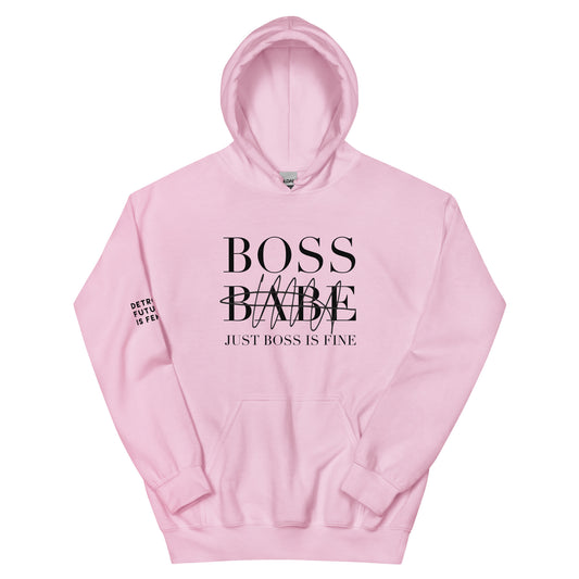 'Just Boss is Fine' Unisex Hoodie